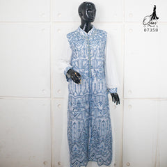 GAMIS OZIAS TILE 07358 LD 105 I Gamis Kondangan Wanita I Gamis Fashion Casual