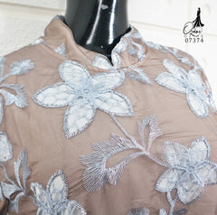 GAMIS OZIAS TILE 07374 LD 105 I Gamis Kondangan Wanita I Gamis Fashion Casual I Gamis Bini Orang