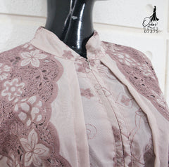 GAMIS OZIAS KATUN KERANCANG 07375 LD 105 I Gamis Kondangan Wanita I Gamis Fashion Casual