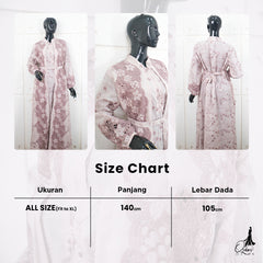 GAMIS OZIAS KATUN KERANCANG 07375 LD 105 I Gamis Kondangan Wanita I Gamis Fashion Casual