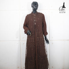 GAMIS OZIAS TILE 07378 LD 105 I Gamis Kondangan Remaja I Gamis Lebaran Mewah