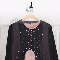 GAMIS OZIAS BROKAT 10020 LD 105 I Gamis Kondangan Wanita I Gamis Fashion Muslimah