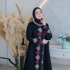 GAMIS OZIAS LUNA SOFT  07257 LD 105 I Gamis Kondangan Wanita I Gamis Fashion Casual