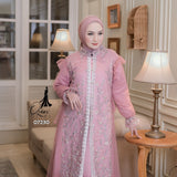 GAMIS OZIAS TILE 07230 LD 105 I Gamis Kondangan Wanita I Gamis Casual Remaja