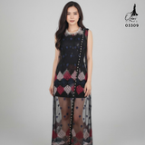 OZIKO VEST OUTER TILE HANA 03309 LD 105