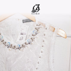 VEST OUTER TILE OZIKO  HANA 03238 LD 105 I Outer Kondangan Wanita I Outer Casual Remaja