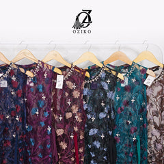 VEST OUTER TILE OZIKO 03281 LD 105 I Outer Kondagan Wanita I Outer Fashion Casual