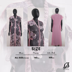 VEST OUTER OZIKO TILE 03301 LD 105 I Outer Kondangan Wanita I outer Fashion Muslimah