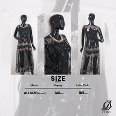VEST OUTER TILE HANA OZIKO 03309 LD 105 I Outer Kondangan Wanita I Outer Fashion Casual