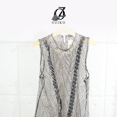 VEST OUTER OZIKO TILE HANA 03321 LD 105 120 I Outer Kondangan Wanita I Outer Casual Wisuda 2XL