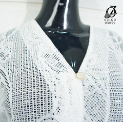 OUTER OZIKO BROKAT 03059 LD 105 I Outer Lepas Pasang I Outer brokat Premium
