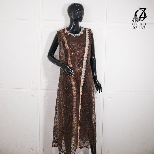 OZIKO VEST OUTER TILE HANA 03167