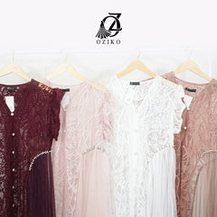 VEST OUTER TILE AZURA OZIKO 03262 LD 105 I Outer Kondangan Wanita I Outer Fashion Muslimah