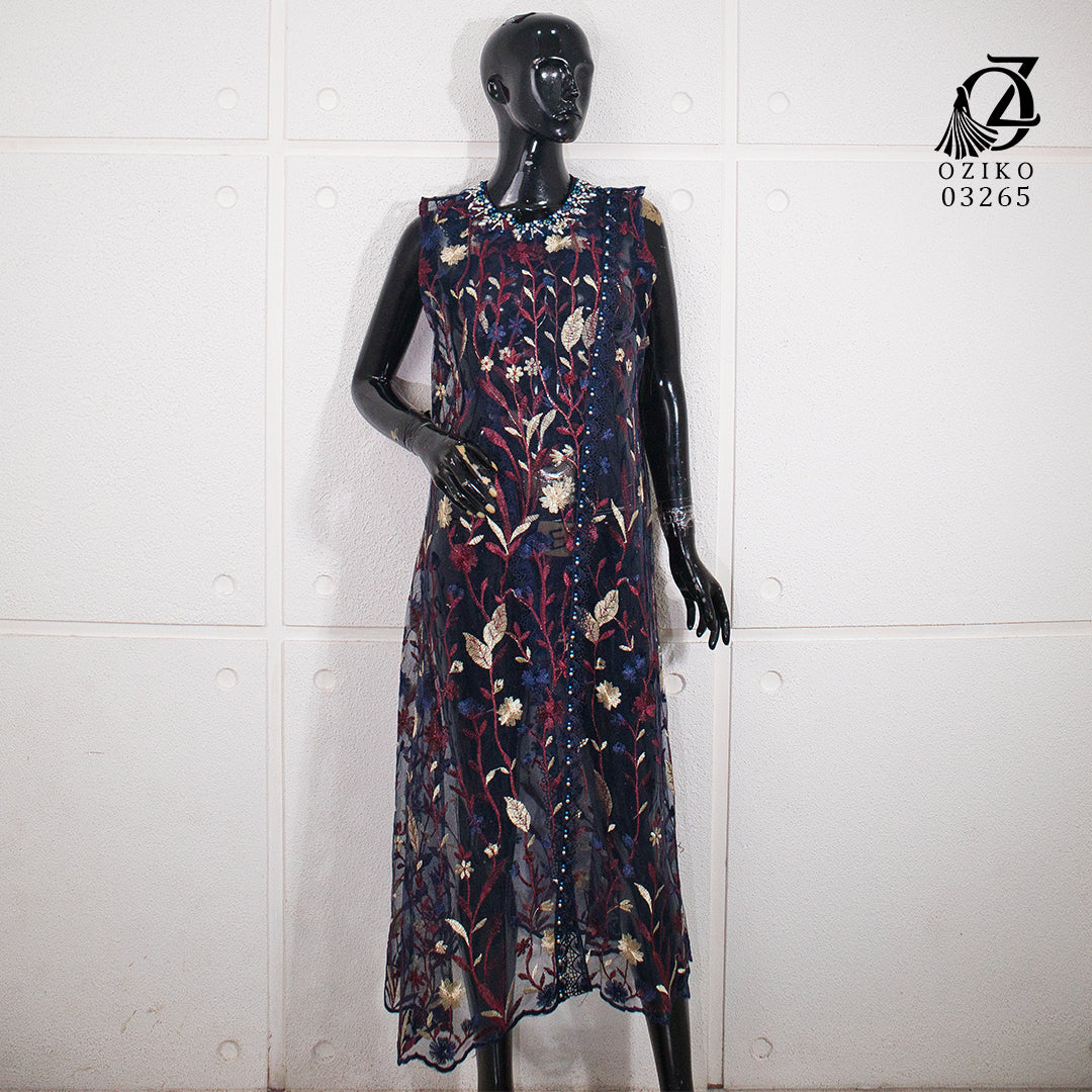 VEST OUTER TILE OZIKO HANA 03265 LD 105 I Outer Kondangan Wanita I Outer Wisuda Formal