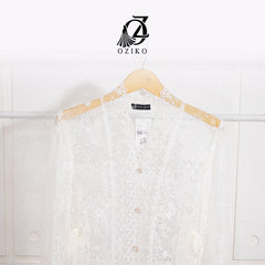 VEST OUTER TILE OZIKO 03284 LD 105 I Outer Casual Wanita I Outer Fashion Kondangan