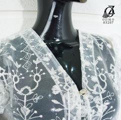 VEST OUTER TILE OZIKO 03287 LD 105 I Outer Kondangan Wanita I Outer Fashion Casual