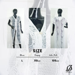 VEST OUTER TILE OZIKO 03287 LD 105 I Outer Kondangan Wanita I Outer Fashion Casual