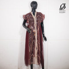 VEST OUTER OZIKO TILE 03289 LD 105 I Outer Kondangan Wanita I Outer Casual Wanita