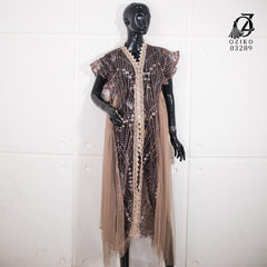 VEST OUTER OZIKO TILE 03289 LD 105 I Outer Kondangan Wanita I Outer Casual Wanita