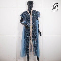 VEST OUTER OZIKO TILE 03289 LD 105 I Outer Kondangan Wanita I Outer Casual Wanita