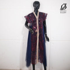 VEST OUTER OZIKO TILE 03289 LD 105 I Outer Kondangan Wanita I Outer Casual Wanita