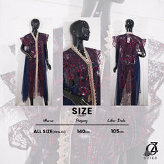 VEST OUTER OZIKO TILE 03289 LD 105 I Outer Kondangan Wanita I Outer Casual Wanita