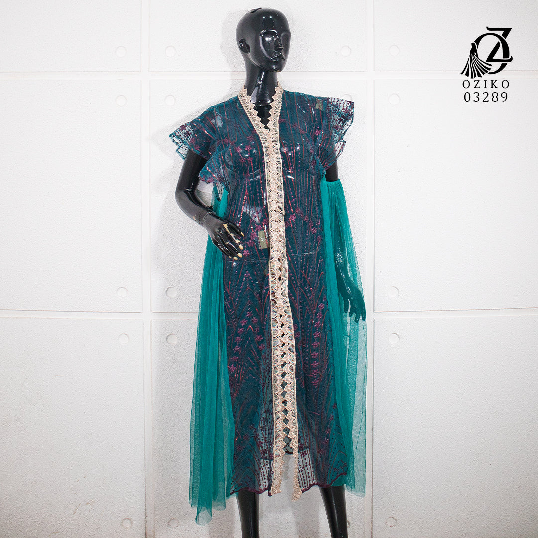 VEST OUTER OZIKO TILE 03289 LD 105 I Outer Kondangan Wanita I Outer Casual Wanita