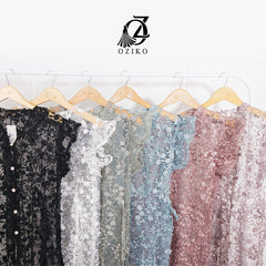 VEST OUTER TILE OZIKO 03295 LD 105 I Outer Kondangan Wanita I Outer Fashion Casual