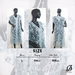 VEST OUTER TILE OZIKO 03295 LD 105 I Outer Kondangan Wanita I Outer Fashion Casual