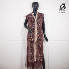 VEST OUTER TILE OZIKO 03308 LD 105 I Outer Kondangan Wanita I Outer Fashion Casual