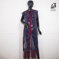 VEST OUTER TILE OZIKO 03308 LD 105 I Outer Kondangan Wanita I Outer Fashion Casual