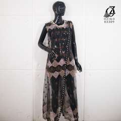 VEST OUTER TILE HANA OZIKO 03309 LD 105 I Outer Kondangan Wanita I Outer Fashion Casual