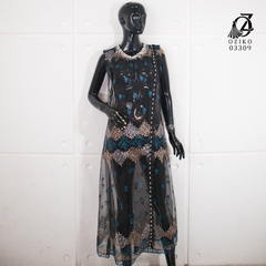VEST OUTER TILE HANA OZIKO 03309 LD 105 I Outer Kondangan Wanita I Outer Fashion Casual