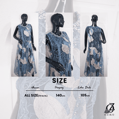 VEST OUTER TILE OZIKO HANA 03310 LD 105 I Outer Kondangan Wanita I Outer Fashion Casual