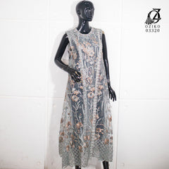 VEST OUTER TILE OZIKO HANA 03320 LD 105 I Outer Kondangan Casual I Outer Fashion Muslimah