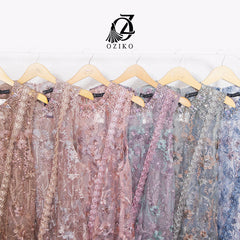 VEST OUTER TILE OZIKO HANA 03320 LD 105 I Outer Kondangan Casual I Outer Fashion Muslimah