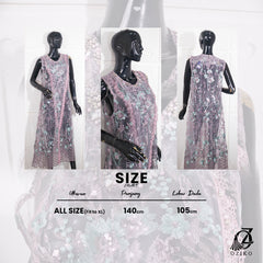 VEST OUTER TILE OZIKO HANA 03320 LD 105 I Outer Kondangan Casual I Outer Fashion Muslimah