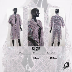 VEST OUTER TILE OZIKO 03323 LD 105 | Vest Outer Pesta | Outer Simple Mewah