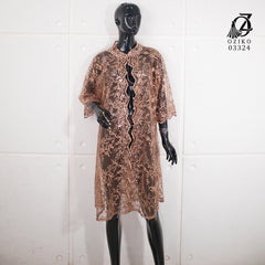 VEST OUTER TILE OZIKO 03324 LD 105 I Outer Kondangan Wanita I Outer Casual Remaja
