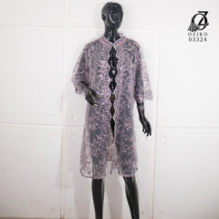 VEST OUTER TILE OZIKO 03324 LD 105 I Outer Kondangan Wanita I Outer Casual Remaja