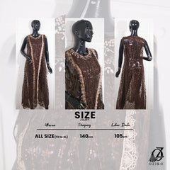 VEST OUTER OZIKO TILE HANA 03327 LD 105 | Vest Outer Pesta I Outer Casual Cantik