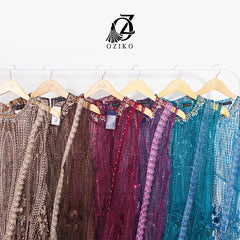 VEST OUTER OZIKO TILE HANA 03329 LD 105 120 | Vest Outer Pesta 2XL