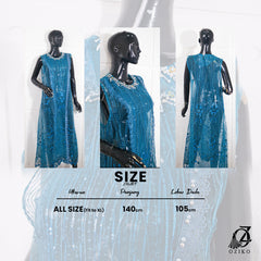 VEST OUTER OZIKO TILE HANA 03329 LD 105 120 | Vest Outer Pesta 2XL