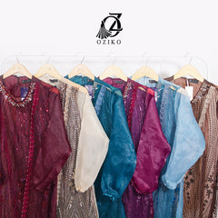VEST OUTER TILE OZIKO 03331 LD 105 I Outer Kondangan Wanita I Outer Casual Remaja