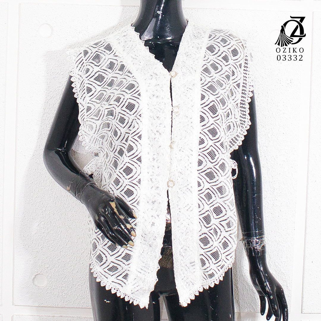 VEST OUTER OZIKO BROKAT BALIYA 03332 LD 105 I Outer Wanita Casual I Outer Formal Wisuda