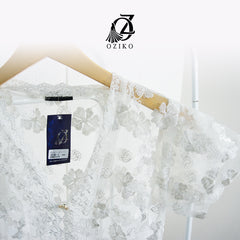 VEST OUTER TILE OZIKO 03339 LD 105 | Vest Outer Elegan | Outer Pesta