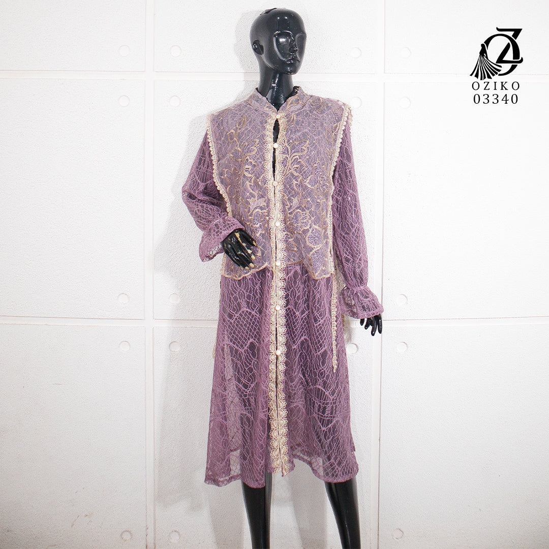 VEST OUTER OZIKO TILE 03340 LD 105 I Outer Kondangan Wanita I Outer Casual Fashion