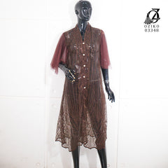 VEST OUTER TILE OZIKO 03348 LD 105 I Outer Kondangan Wanita I Outer Casual Cantik