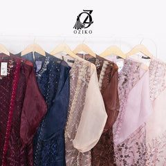 OUTER OZIKO TILE ORGANZA 03350 LD 105 I Outer Tile Premium I Outer Pesta Mewah