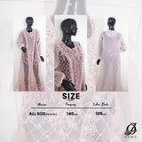 OZIKO VEST OUTER TILE ORGANZA 03350 LD 105